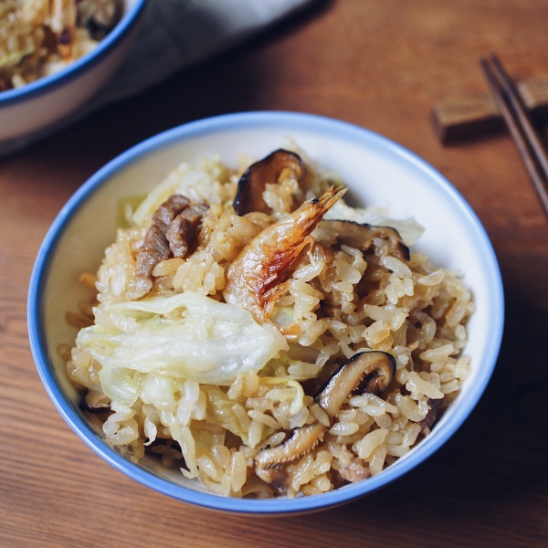 キャベツ炊き込みご飯（高麗菜飯）