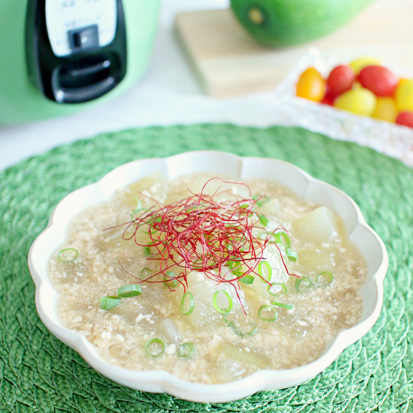 涼味そぼろ冬瓜煮