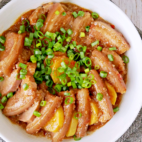 豚バラ肉の粉蒸し